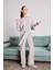 Yumuşak Dokulu İspanyol Paça Pantolon-Fall in Love Loungewear F7872AX25WN 1