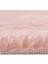 Yıkanabilir Kaymaz Taban Pembe Post Peluş Halı Kesme Yolluk Oturma Odası Salon Yatak Odası Halısı 5