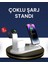 Modern Tasarımlı Çok Fonksiyonlu Kablosuz Şarj Standı 1