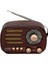 Ahşap Retro Radyo 3