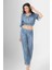 Arias Closet 2li Desenli Saten Pijama Takımı 2