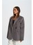 Runa Oversize Gri Blazer 3
