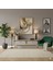 TSA1204BA- Tuna Tv Stand 120CM Beyaz- Altın 2