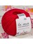 La Mia Mercerized Cotton Kırmızı El Örgü İpi - 19 - 33597 1