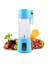 Mavi Mini El Rondosu, 3 Bıçaklı, Taşınabilir ve Pratik 380 ml Blender 2