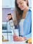 Paslanmaz Çelik 1500W 4 Bıçaklı Çubuk El Blender Seti, Siyah 2