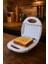 Mini Seramik Tost Makinesi, Beyaz Renk, Pratik ve Şık Tasarım 1