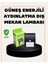 Bahçe ve Veranda Için Güneş Paneli ile Otomatik Şarj Olan LED Duvar Lambası 1