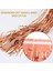 Rose Gold Püsküllü Kapı Perdesi - Parti, Bekarlığa Veda, Doğum Günü 1x2 M (4887) 5