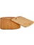 Bambu Kesme Tahtası Çift Seti, 28 ve 33 Cm, Şık ve Dayanıklı, Kahverengi Renkli. 6