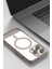 Apple iPhone 15 Hulk Magsafe Kapak - Titan Gri 3