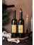 Ahşap Stantlı Amber Gold 2'li 750 ml Zeytinyağı ve Sıvıyağ Şişesi Seti 4