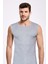 Erkek %100 Pamuklu Ribana 2'li Bisiklet Yaka Kolsuz Body Q2IK1L1KK7E.2LI 2