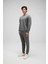 Pamuklu Regular Fit Bisiklet Yaka Logolu Sweat Erkek Sweat EM579 3