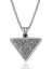 Gümüş Üçgen Muhammed Muskalık Kolye 1