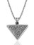 Gümüş Üçgen Muhammed Muskalık Kolye 2
