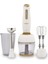 Krem Gold Renkli Çok Fonksiyonlu Blender Seti, Şık ve Kullanışlı Tasarım 4