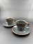 Irear Porcelain 4 Parça 2 Kişilik Maar Renk Espresso Fincanı 2