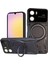 Msa-Shop Newface Vivo Y16 Kılıf Joy Lens Standlı Kapak - Siyah 1