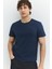 Regular Fit Lacivert Erkek T-Shirt 2