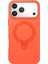 Msa-Shop Newface Apple Iphone 17 Pro Max Regal Magsafe Standlı Kapak - Turuncu 5