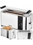Dijital Ekmek Kızartma Makinesi, Yeniden Isıtma, Buz Çözme, 1400W, Beyaz 5