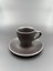 Irear Porcelain 4 Parça 2 Kişilik Siyah Renk Espresso Fincanı 3