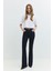 Slim Flare Fit Long Rinse Koyu Indigo Kadın Jean Pantolon 1