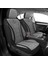 City Serisi Ford Tourneo Courier 2024 Sonrası ile Uyumlu Koltuk Kılıfı, Gri-Siyah 8