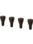 Kanepe Ayağı, Kahverengi, 12 Cm, 4 Adet 1