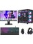 DRx7854 Ryzen 7 7800X3D 32GB DDR5 2TB GEN4 NVMe 12GB RTX5070 24.5 İnç 200Hz 1ms Oyuncu Hazır Sistem 1