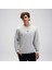 EM556-GI Erkek Basic Sweatshirt - Gri 1