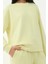 Kadın Modal Touch Basic Sweatshirt Yellow 2