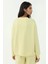 Kadın Modal Touch Basic Sweatshirt Yellow 4