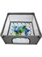 Premio Keten Güvenli Bebek ve Çocuk Oyun Alanı Oyun Parkı 120X120 Oyun Matı ve Topları 4