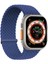 Apple Watch Se 3 44MM Kordon, (Medium Size, 147MM) Knitted Fabric Single Loop Mavi 1