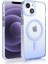 Apple iPhone 14 Kılıf M-Safe Şarj Özellikli Transparan Renk Geçişli Toros Kapak 1