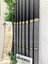 Nivemeshome Deniz FT614177 V-902 Siyah 1/3 Sık Pileli Fon Perde Apm 7