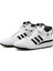 Orginals Forum Mid Leather Mid Sneaker Hakiki Deri Erkek Günlük Spor Ayakkabı Beyaz 3
