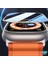 Apple Watch Ultra 3 Tam Kaplayan Cam Ekran Koruyucu V2 Turuncu 6