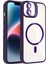 Bfs Apple iPhone 11 Remim Lensli Magsafe Standlı Kapak - Derin Mor 1