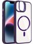 Bfs Apple iPhone 11 Remim Lensli Magsafe Standlı Kapak - Derin Mor 2
