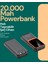 Ds-Derin Taşınabilir Şarj Cihazı 20000 Mah | 22.5W Hızlı Şarj + Dijital Ekran + Kablo Dahil 1