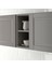 Açık Mutfak Dolabı, Gri, 20X37X40 cm 2