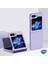 Samsung Galaxy Z Flip 7 Kılıf Shape Hard Cover Gri 6
