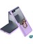 Samsung Galaxy Z Flip 7 Kılıf Luxring Wallet Lila 2