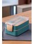 Bento 2 Katlı Yemek Kabı Turkuaz 900 ml 7172451 1