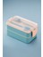Bento 2 Katlı Yemek Kabı Turkuaz 900 ml 7172451 4