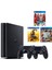 Playstatıon 4 Slım 1 Tb 2 Adet Orj Kol Teşhir Ürün + Pes 21 + Mortal Kombat 11 + Gta 5 1