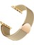 Apple Watch Series 11 46MM Kordon Luxe Metal Twist Gold 1